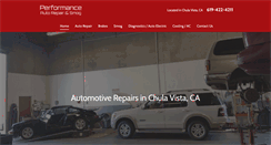 Desktop Screenshot of performanceautorepairandsmog.com